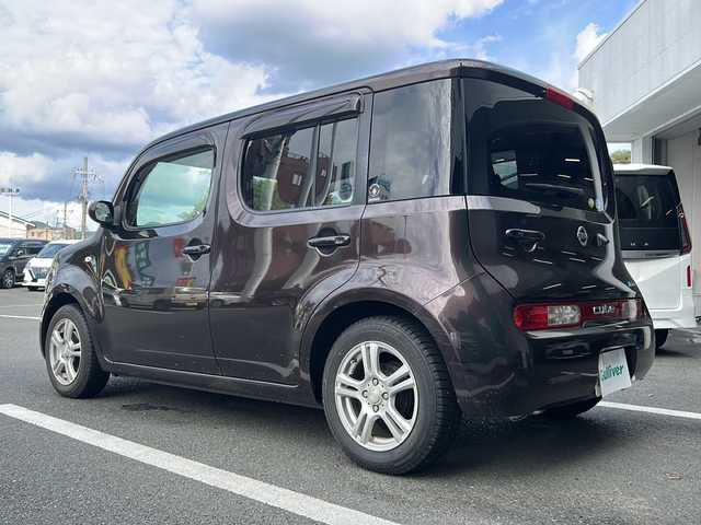 日産 キューブ 15X Mセレクション 京都府 2009(平21)年 3.7万km ビターショコラ 純正SDナビ/ワンセグ/DVD再生/バックカメラ/アイドリングストップ/ドアバイザー/ETC/プッシュスタート