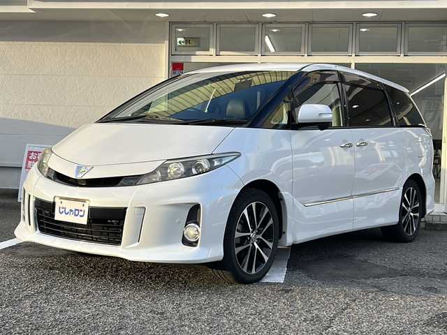 トヨタ エスティマ アエラス プレミアムエディション 京都府 2013(平25)年 8.6万km ホワイトパールクリスタルシャイン (株)IDOMが運営する【じしゃロン伏見店】の自社ローン専用車両になりますこちらは現金またはオートローンご利用時の価格です。自社ローンご希望の方は別途その旨お申付け下さい