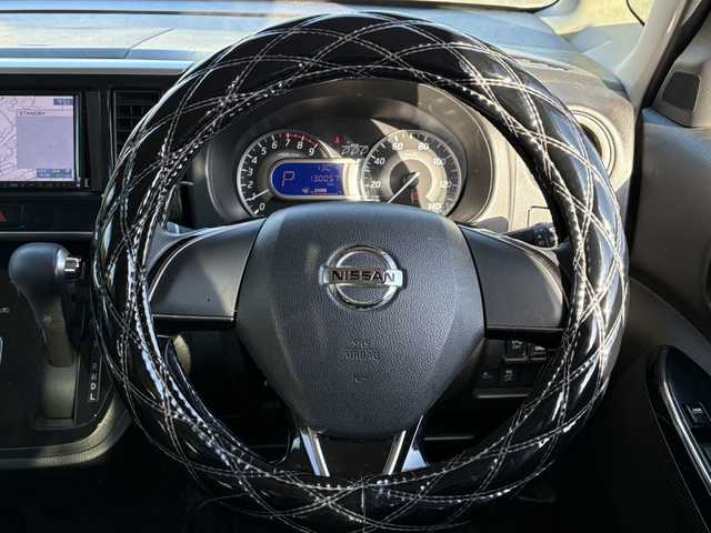 日産 デイズ ルークス HWS X Vセレクション 大分県 2016(平28)年 13万km アメジストブラック/シルキーホワイト 両側パワースライドドア /アラウンドビューモニター/社外メモリーナビ/地デジ/純正15インチアルミホイール/純正HIDヘッドライト/フォグランプ/スマートキー/エンジンプッシュスタート/アイドリングストップ