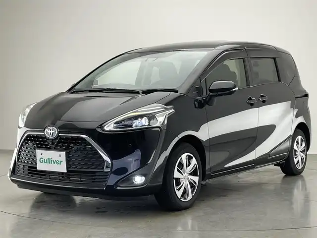 トヨタ シエンタ ハイブリッド G クエロ 愛知県 2021(令3)年 2万km ブラックマイカ 純正９型ナビ　全方位カメラ　シートヒーター　ＥＴＣ　両側パワスラ　セーフティセンス　衝突軽減　車線逸脱　コーナーセンサー　ＬＥＤライト　ＡＣ１００Ｖ　ハンドルヒーター　ハーフレザー　クルコン　フォグ　オートハイビーム　純正フロアマット　