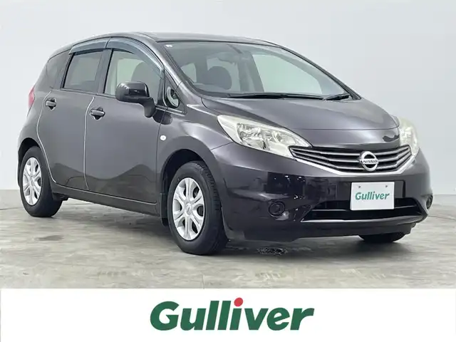 日産 ノート X DIG－S 千葉県 2013(平25)年 3.7万km オーロラモーヴ 純正7インチSDナビ/CD AUX SD フルセグ/バックカメラ/純正フロアマット/ドアバイザー/アイドリングストップ/ヘッドライトレベライザー/プッシュスタート/スマートキー/ETC