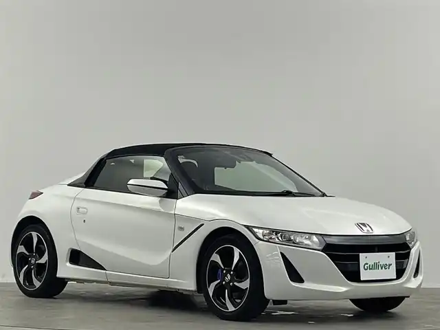 ホンダ Ｓ６６０ α 埼玉県 2016(平28)年 4.6万km プレミアムスターホワイトP 禁煙　Ｂカメラ　液晶ミラー　ドラレコ　ＥＴＣ　クルーズコントロール　前後ドライブレコーダー　コーナーセンサー　衝突軽減システム　純正ＬＥＤヘッドライト　オートライト　スペアキー　スマートキー