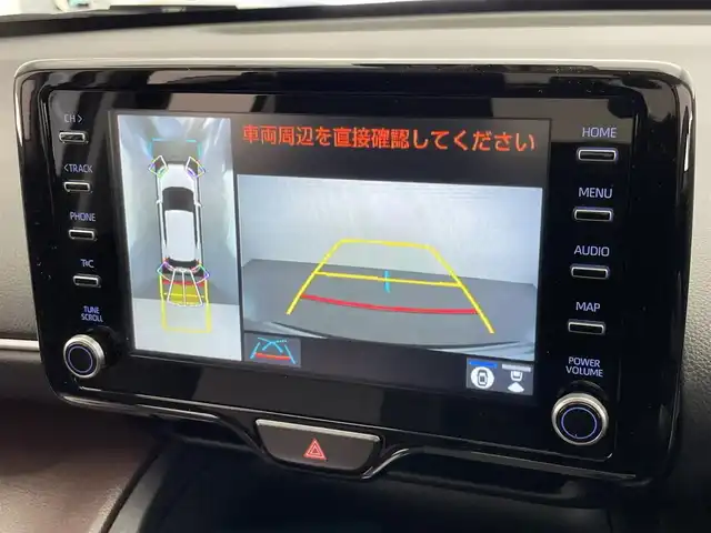 トヨタ ヤリスクロス ハイブリッド Z 愛知県 2021(令3)年 3.3万km ブラックマイカ/シルバーメタリック 2トーン 純正８型ＤＡナビ　全方位カメラ　禁煙　シートヒーター　ハーフレザー　ＢＳＭ　ＥＴＣ　前後ドラレコ　電動パーキング　セーフティセンス　衝突軽減　追従クルコン　ＬＥＤオートライト　コーナーセンサー　ＵＳＢ