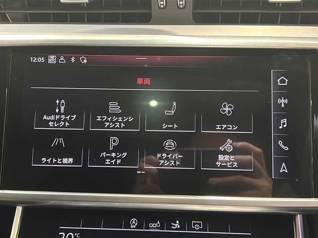 アウディ Ａ７ SB 45TFSIクワトロ Sライン 新潟県 2020(令2)年 2.4万km ミトスブラックメタリック 純正ナビ(フルセグTV/Bluetooth/SD/USB)/360°カメラ/パーキングエイド/エフィシェンシアシスト/バーチャルコックピット/レザーシート/サンルーフ/前席パワーシート/運転席シートメモリー/全席シートヒーター/アダプティブクルーズコントロール/アシスタンスパッケージ/パワーアシストパッケージ/リアコンフォートパッケージ/クリアランスソナー/純正21インチAW/LEDヘッドライト/取扱説明書/スペアキー有/2.0ETC