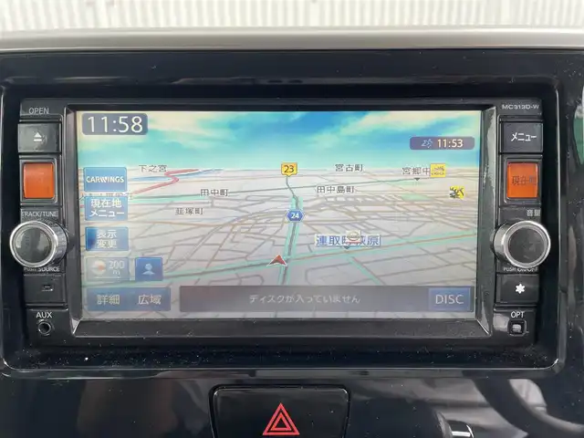 日産 デイズ ルークス X 群馬県 2014(平26)年 7.8万km シルキーローズM 両側パワースライドドア/プッシュスタート/SDナビ（FM/AM・ワンセグTV・BT）/スマートキー/オートエアコン/後席用モニター/後席格納