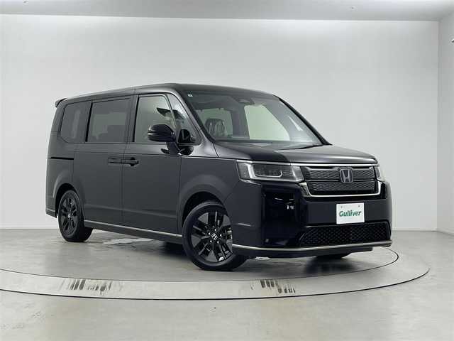 ホンダ ステップワゴン スパーダ eHEV 埼玉県 2025(令7)年 0.1万km未満 クリスタルブラックパール 登録済未使用車/11.4インチナビHonda CONNECTナビ（Bluetooth/CD/DVD/AM/FM）/フルセグTV/バックカメラ/レーダークルーズコントロール/ブラインドスポットモニター/横滑り防止装置/盗難防止装置/レーンキープアシスト/コーナーセンサー/衝突軽減システム/LEDヘッドライト/パドルシフト/両側パワースライドドア/純正16インチアルミホイール/スマートキー