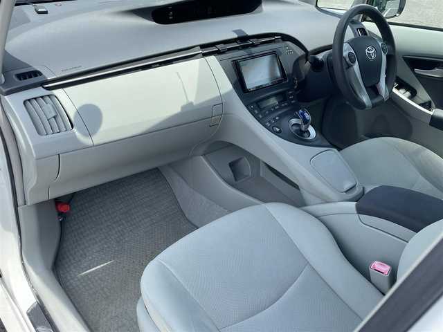 トヨタ プリウス S ツーリングセレクション 福島県 2010(平22)年 8.6万km ホワイトパールクリスタルシャイン 社外SDナビ/ワンセグテレビ/ビルトインETC/純正17インチAW/フォグランプ/HIDライト