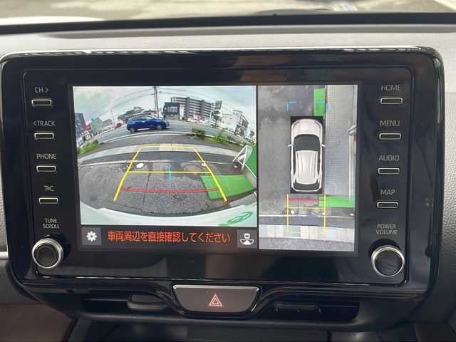 トヨタ ヤリスクロス ハイブリッド Z 高知県 2020(令2)年 3.5万km ブラックマイカ/ホワイトパールクリスタルシャイン 2トーン 純正ディスプレイオーディオナビ機能付き/(Bluetooth/CD/DVD/フルセグ)/アラウンドビューモニター/前後ドライブレコーダー/ビルトインETC/アダプティブクルーズコントロール/ハーフレザーシート/パワーシート/シートヒーター/ステアリングヒーター/純正18インチアルミホイール/オートライト/オートマチックハイビーム/LEDヘッドライト/フォグランプ/プッシュスタート/スマートキー/純正フロアマット/ドアバイザー/電動パーキングホールド/オートブレーキホールド/スペアタイヤ/オートリトラクタブルミラー