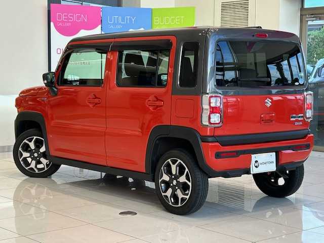 スズキ ハスラー HYBRID X 埼玉県 2020(令2)年 0.7万km バーミリオンオレンジ/ガンメタリック2トーン デュアルカメラブレーキサポート/純正メモリナビ/　　BT/フルセグ/アラウンドビューモニター/クルーズコントロール/LEDオートライト/シートヒーター/純正15インチアルミホイール/ステアリングスイッチ