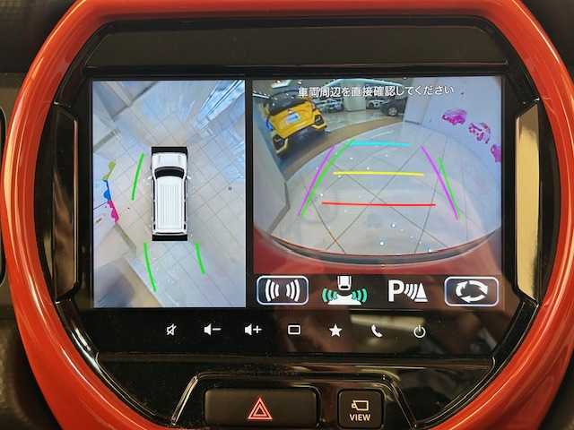 スズキ ハスラー HYBRID X 埼玉県 2020(令2)年 0.7万km バーミリオンオレンジ/ガンメタリック2トーン デュアルカメラブレーキサポート/純正メモリナビ/　　BT/フルセグ/アラウンドビューモニター/クルーズコントロール/LEDオートライト/シートヒーター/純正15インチアルミホイール/ステアリングスイッチ