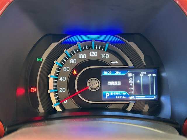 スズキ ハスラー HYBRID X 埼玉県 2020(令2)年 0.7万km バーミリオンオレンジ/ガンメタリック2トーン デュアルカメラブレーキサポート/純正メモリナビ/　　BT/フルセグ/アラウンドビューモニター/クルーズコントロール/LEDオートライト/シートヒーター/純正15インチアルミホイール/ステアリングスイッチ