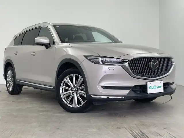 マツダ ＣＸ－８ XD エクスクルーシブモード 三重県 2021(令3)年 4万km プラチナクォーツメタリック /純正ナビ//全方位カメラ//フルセグ//BOSE//サンルーフ//レーダークルーズコントロール//衝突軽減ブレーキ//レーンキープアシスト//ブラインドスポットモニター//オートハイビーム//コーナーセンサー//パワーシート//シートヒーター//パワーバックドア//ハンドルヒーター//電動パーキングブレーキ//オートブレーキホールド//ETC//ヘッドアップディスプレイ//スマートキー