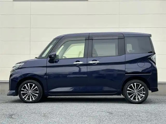 トヨタ ルーミー カスタムG－T 茨城県 2021(令3)年 2.5万km クールバイオレットクリスタルシャイン 純正9インチデイスプレーオーディオ/Bluetooth/TV/USB/アダプティブコントロールクルーズ　/両側パワースライドドア　/オートブレーキホールド/衝突被害軽減システム　/レーンキープアシスト　/コーナーセンサー　/横滑り防止システム　/アイドリングストップ/先行車発進検知音/オートLEDヘッドライト　/フォグランプ/純正フロアマット