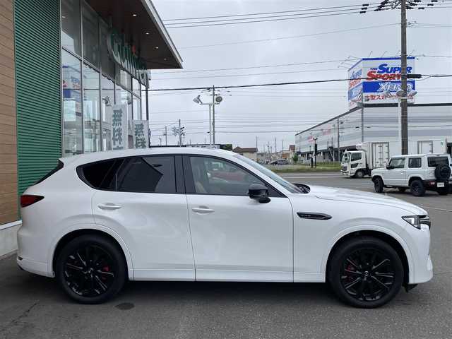 マツダ ＣＸ－６０ XD HV プレミアムスポーツ 道央・札幌 2022(令4)年 1.9万km ロジウムホワイトプレミアムメタリック メモリナビ/フルセグテレビ/バックカメラ/アイドリングストップ/クルーズコントロール/サンルーフ/プッシュスタート/ETC/パドルシフト/オートホールド/イルミスカーフライト/置くだけスマホ充電/ワンオーナー