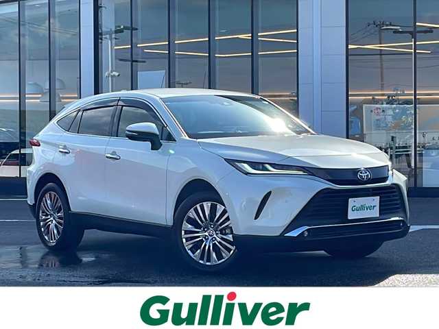 トヨタ ハリアー Z 新潟県 2021(令3)年 3万km ホワイトパールクリスタルシャイン １２．３インチメーカー純正オプションナビ/ＪＢＬプレミアムサウンド/バックカメラ/デジタルインナーミラー/レーダークルーズコントロール/レーンキープ/コーナーセンサー前後/ブラインドスポットモニター/ヘッドアップディスプレイ/パワーバックドア/ハーフレザーシート/ドアバイザー/純正フロアマット/ＬＥＤヘッドライト/ビルトインＥＴＣ2.0/純正アルミホイール/電動格納ミラー/プッシュスタート