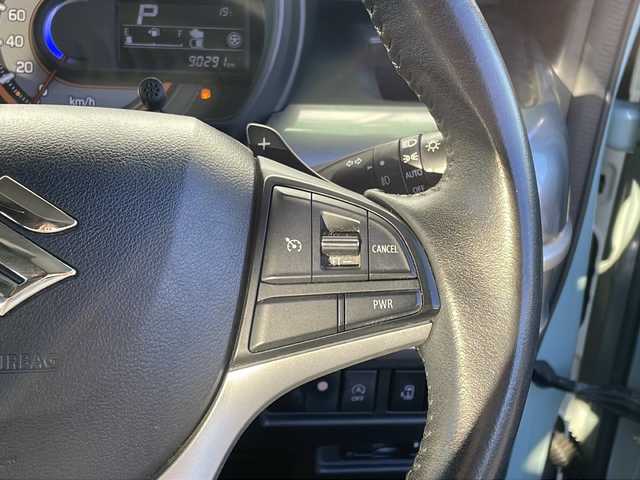 スズキ スペーシア ギア HYBRID XZターボ 福岡県 2019(令1)年 9.1万km オフブルーメタリック/ガンメタリック2トーンルーフ 純正8インチナビ/【AM/FM/CD/DVD/SD/BT/USB/フルセグTV】/社外10.1インチ後席モニター【RSA10S-L-S】/バックカメラ/ETC/ルーフキャリア/後席送風機/電動格納ミラー/前席シートヒーター/LEDヘッドライト＆フォグランプ/ステアリングスイッチ/パドルシフト/TVキャンセラー/後席サンシェード/後席用テーブル