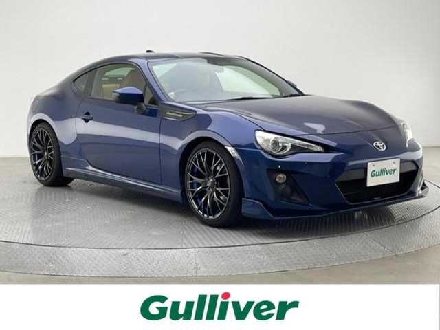 トヨタ ８６ GT 兵庫県 2015(平27)年 11万km ギャラクシーブルーシリカ 純正SDナビ(CD/DVD/SD/Bt/フルセグ)/・NSZN-W64T/バックカメラ/TEIN車高調/社外18AW/F.S.RセンターTOM’s/ドライブレコーダー/ETC/パドルシフト/シートカバー/純正マット