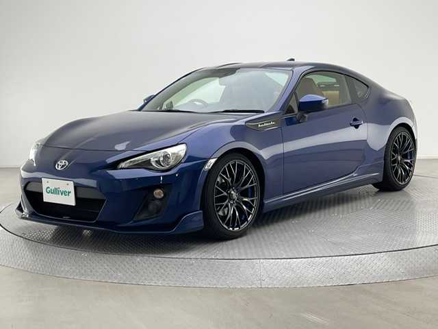 トヨタ ８６ GT 兵庫県 2015(平27)年 11万km ギャラクシーブルーシリカ 純正SDナビ(CD/DVD/SD/Bt/フルセグ)/・NSZN-W64T/バックカメラ/TEIN車高調/社外18AW/F.S.RセンターTOM’s/ドライブレコーダー/ETC/パドルシフト/シートカバー/純正マット