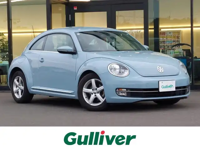 フォルクスワーゲン ザ・ビートル デザイン 東京都 2013(平25)年 5.5万km デニムブルー 純正HDDナビ/CD/DVD/AM/FM/BT/フルセグTV/バックカメラ/ETC/純正16インチAW/MTモード付きAT/ドライブレコーダー