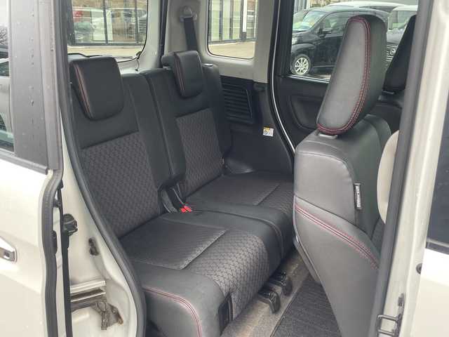 マツダ フレアワゴン カスタムスタイル ハイブリッド XT 青森県 2018(平30)年 6.5万km パールⅡ ・4WD/・ターボ/・純正ナビ/・フルセグ/・DVD/CD/SD/BT/・バックカメラ/・ドライブレコーダー/・純正エンジンスターター/・両側パワースライドドア/・衝突被害軽減ブレーキ/・レーンキープアシスト/・レーダークルーズコントロール/・パーキングセンサー/・アイドリングストップ/・ETC/・ハーフレザーシート/・前席シートヒーター/・LEDヘッドライト/・LEDフォグ/・プッシュスタート/・スマートキー/・ドアバイザー/・ミラーヒーター/カラーコードC2H(ZVRパール/ZJ3ブラック：2トーン)