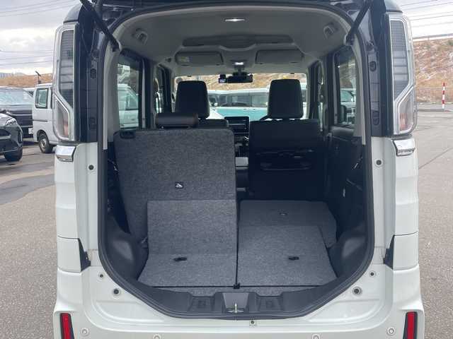 マツダ フレアワゴン カスタムスタイル ハイブリッド XT 青森県 2018(平30)年 6.5万km パールⅡ ・4WD/・ターボ/・純正ナビ/・フルセグ/・DVD/CD/SD/BT/・バックカメラ/・ドライブレコーダー/・純正エンジンスターター/・両側パワースライドドア/・衝突被害軽減ブレーキ/・レーンキープアシスト/・レーダークルーズコントロール/・パーキングセンサー/・アイドリングストップ/・ETC/・ハーフレザーシート/・前席シートヒーター/・LEDヘッドライト/・LEDフォグ/・プッシュスタート/・スマートキー/・ドアバイザー/・ミラーヒーター/カラーコードC2H(ZVRパール/ZJ3ブラック：2トーン)