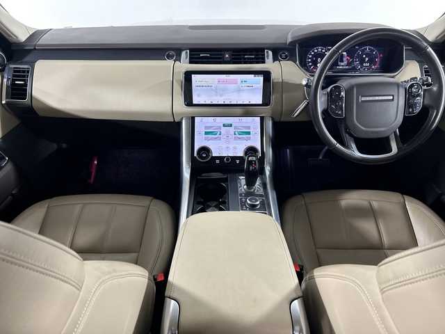 ランドローバー レンジローバースポーツ 50th コレクション 佐賀県 2020(令2)年 5.5万km パール 純正ナビ/フルセグTV/ベージュ本革シート/シートヒーター/パワーシート(D＋N席)/ステリングヒーター/衝突軽減システム/車線変更アシスタンス/クロストラフィックモニター/レーンキープアシスト/アダプティブスピードリミッター/エアーサスペンション/電動パーキングブレーキ/ドライブレコーダー/FR