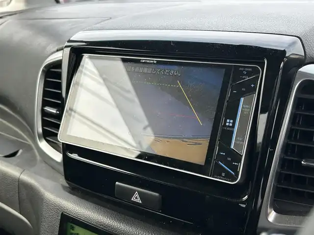 スズキ スペーシア カスタム XS ターボ 福岡県 2017(平29)年 11.9万km ムーンライトバイオレットPM 社外７型SDナビ(フルセグTV/CD/DVD/BT)/バックモニター/衝突軽減/両側パワスラ/クルコン/ETC/シートヒーター/純正フロアマット/純正LEDヘッドライト/プッシュスタート/スマートキー