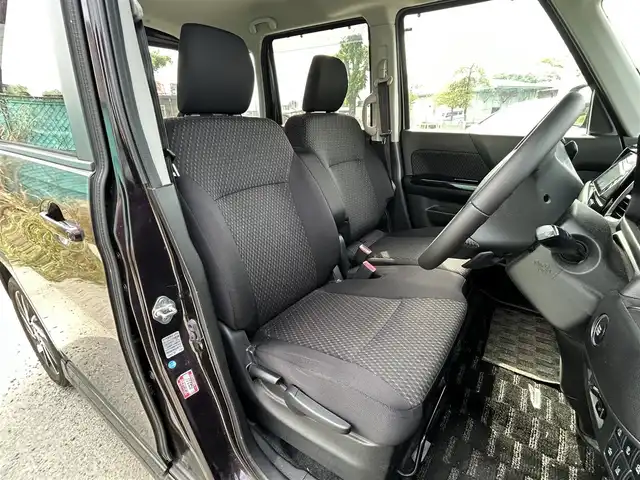 スズキ スペーシア カスタム XS ターボ 福岡県 2017(平29)年 11.9万km ムーンライトバイオレットPM 社外７型SDナビ(フルセグTV/CD/DVD/BT)/バックモニター/衝突軽減/両側パワスラ/クルコン/ETC/シートヒーター/純正フロアマット/純正LEDヘッドライト/プッシュスタート/スマートキー