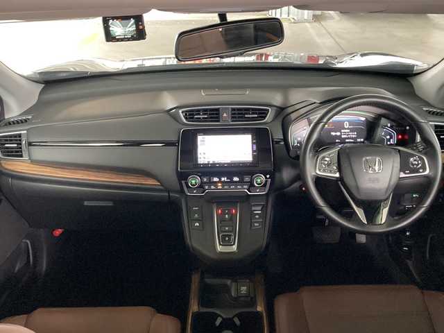 ホンダ ＣＲ－Ｖ ハイブリッド e:HEV EX マスターピース 兵庫県 2019(平31)年 3.6万km ルーセブラックM ・純正ナビ&BT&TV&USB&SD/・ビルトインETC2.0/・バックカメラ/・前後ドライブレコーダー/・レーダークルーズコントロール/・ホンダセンシング/・レーンキープアシスト/・衝突軽減ブレーキ/・クリアナンスソナー/・BSM/・コンフォートビュー/・LEDオートライト/・フォグランプ/・オートマチックハイビーム/・パワーバックドア/・サンルーフ/・レザーシート/・シートヒーター/・パワーシート/・メモリシート/・革巻きステアリング/・パドルシフト/・ステアリングスイッチ/・純正18インチアルミホイール/・純正フロアマット/・W＋サイドエアバック/・カーテンエアバック/・電動パーキングブレーキ/・ブレーキホールド/・スマートキー/・純正アンダーエアロ/・スペアキー/・プッシュスタート