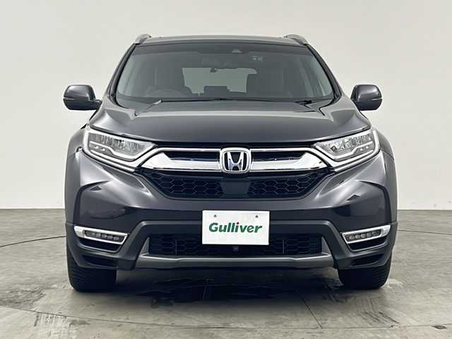 ホンダ ＣＲ－Ｖ ハイブリッド e:HEV EX マスターピース 兵庫県 2019(平31)年 3.6万km ルーセブラックM ・純正ナビ&BT&TV&USB&SD/・ビルトインETC2.0/・バックカメラ/・前後ドライブレコーダー/・レーダークルーズコントロール/・ホンダセンシング/・レーンキープアシスト/・衝突軽減ブレーキ/・クリアナンスソナー/・BSM/・コンフォートビュー/・LEDオートライト/・フォグランプ/・オートマチックハイビーム/・パワーバックドア/・サンルーフ/・レザーシート/・シートヒーター/・パワーシート/・メモリシート/・革巻きステアリング/・パドルシフト/・ステアリングスイッチ/・純正18インチアルミホイール/・純正フロアマット/・W＋サイドエアバック/・カーテンエアバック/・電動パーキングブレーキ/・ブレーキホールド/・スマートキー/・純正アンダーエアロ/・スペアキー/・プッシュスタート