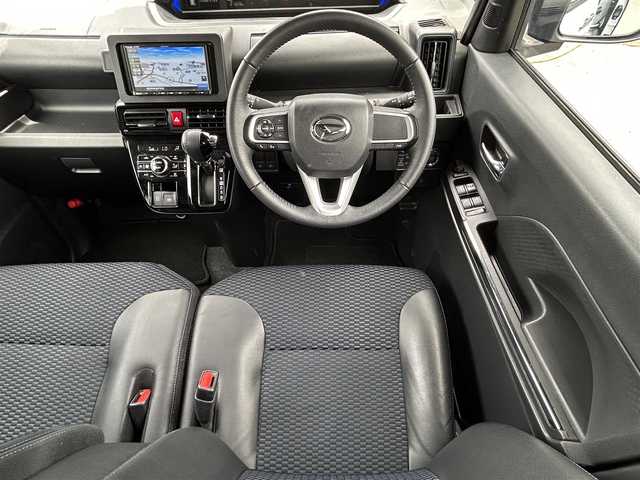 ダイハツ タント カスタム RS 福岡県 2023(令5)年 2.2万km シャイニングホワイトパール ・ナビ/（BLUETOOTH/フルセグ/バックカメラ/・ETC/・スペアキー/・純正フロアマット/・シートヒーター/・両側パワースライドドア/・コーナーセンサー/・クリアランスソナー/・アイドリングストップ/・電動格納ミラー/・ハーフレザーシート