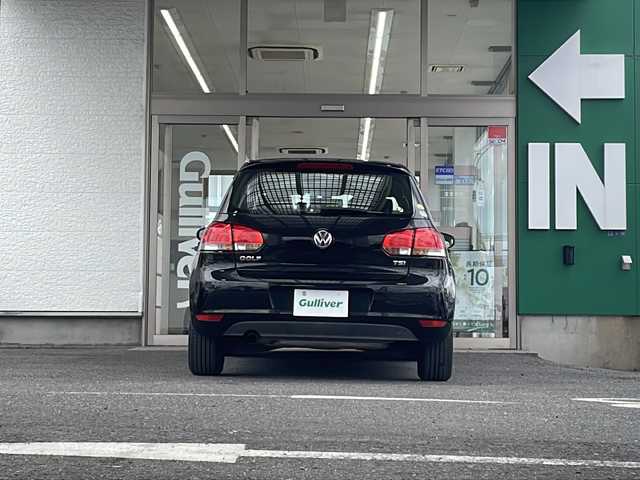 フォルクスワーゲン ゴルフ TSI トレンドライン 愛知県 2012(平24)年 4.3万km ディープブラックパールエフェクト ワンオーナー/純正ナビ、フルセグTV/ETC/ドライブレコーダー/走行中視聴可能/オートライト/スペアキー/保証書、取説