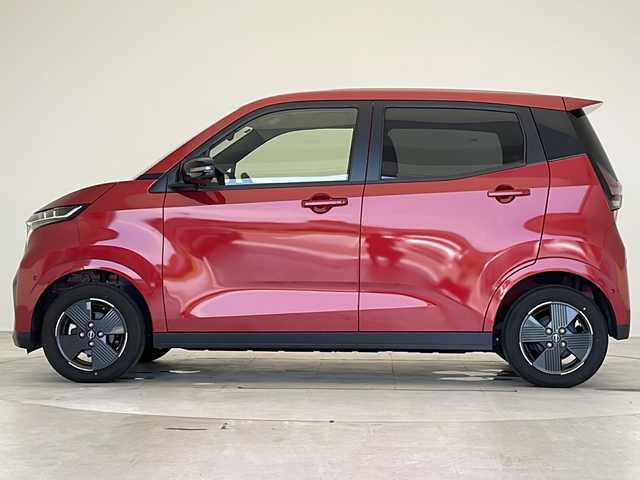 日産 サクラ X 愛知県 2023(令5)年 0.7万km スパークリングレッドM 衝突軽減システム/純正9型ディズプレイオーディオ　ナビ機能なし/Bluetooth/バックカメラ/コーナーセンサー/純正アルミホイール/LEDヘッドライト/ETC/ステアリングスイッチ/スマートキー/プッシュスタート