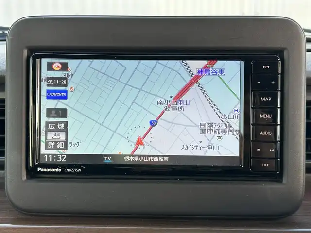 スズキ ラパン ＬＣ X 栃木県 2022(令4)年 2.5万km フォーンベージュメタリック/アーバンブラウン 2トーン 純正メモリナビ/(CD/DVD/BT/AM/FM)/フルセグTV/全周囲カメラ/ハーフレザーシート/シートヒーター/衝突被害軽減システム/車線逸脱警報/コーナーセンサー前後/ETC/LEDヘッドライト/オートライト/アイドリングストップ/ウィンカーミラー/電動格納ミラー/純正14インチAW/シートリフター/横滑り防止装置/プッシュスタート/スマートキー/フロアマット/ドアバイザー/取扱説明書/保証書