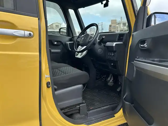 ダイハツ ウェイク G ターボ SA Ⅱ 沖縄県 2014(平26)年 5.5万km フェスタイエロー/パールホワイト2トーン (株)IDOMが運営する【じしゃロンコザ店】の自社ローン専用車両になりますこちらは現金またはオートローンご利用時の価格です。自社ローンご希望の方は別途その旨お申付け下さい/純正ナビ/フルセグＴＶ　/バックカメラ/ETC/両側パワースライドドア　/ドライブレコーダー前後/アイドリングストップ/衝撃被害軽減ブレーキ/プッシュスタート/スマートキー/スペアキー/オートライト