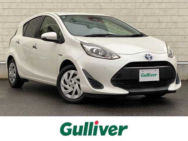 トヨタ アクア S スタイルブラック 岐阜県 2019(令1)年 9.5万km ホワイトパールクリスタルシャイン 純正ナビ(NSCN-W68)/ワンセグTV/Bluetooth/CD/トヨタセーフティセンス/・プリクラッシュセーフティ/・レーンディパーチャーアラート/・オートマチックハイビーム/クリアランスソナー/バックカメラ/ビルトインETC/オートライト/純正15インチホイール/社外フロアマット/スペアキー/スマートキー/保証書