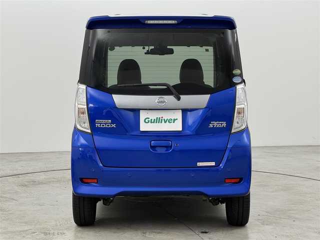 日産 デイズ ルークス HWS X Vセレクション 福岡県 2018(平30)年 2.3万km オーシャンブルーP 純正ナビ（フルセグＴＶ）　/アラウンドビューモニター　/ＥＴＣ　/前方ドライブレコーダー　/コーナーセンサー　/エマージェンシーブレーキ　/レーンキープ　/両側電動スライドドア　/プッシュスタート　/純正１５インチＡＷ