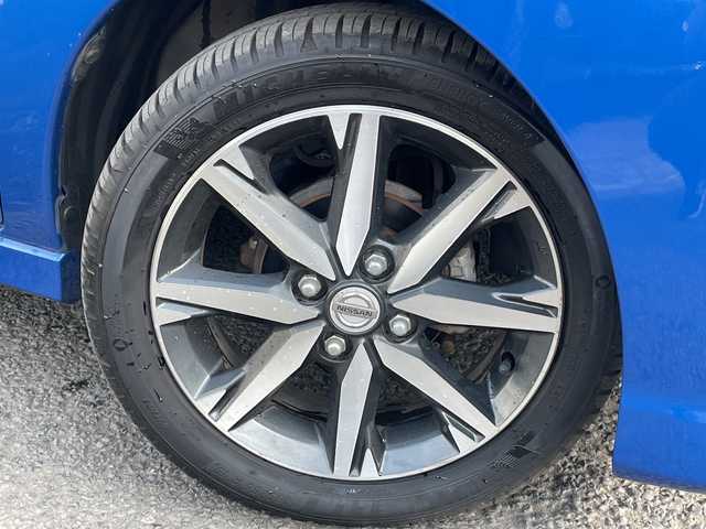 日産 デイズ ルークス HWS X Vセレクション 埼玉県 2018(平30)年 2.3万km オーシャンブルーP 純正ナビ/　DTV/CD/DVD/SD/SD REC/BT/AUX/アラウンドビューモニター　/両側電動スライドドア　　/コーナーセンサー　/エマージェンシーブレーキ　/レーンキープ/アイドリングストップ/ＥＴＣ　/前方ドライブレコーダー/スマートキー/スペアキー×1/ハーフレザーシート(合皮)/プッシュスタート　/純正１５インチＡＷ/フォグランプ/純正フロアマット