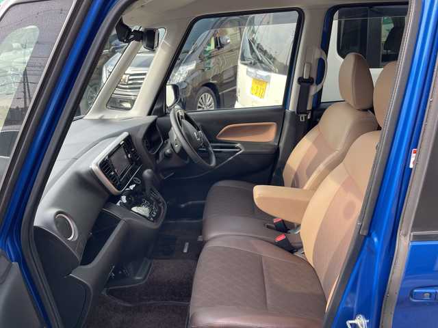 日産 デイズ ルークス HWS X Vセレクション 埼玉県 2018(平30)年 2.3万km オーシャンブルーP 純正ナビ/　DTV/CD/DVD/SD/SD REC/BT/AUX/アラウンドビューモニター　/両側電動スライドドア　　/コーナーセンサー　/エマージェンシーブレーキ　/レーンキープ/アイドリングストップ/ＥＴＣ　/前方ドライブレコーダー/スマートキー/スペアキー×1/ハーフレザーシート(合皮)/プッシュスタート　/純正１５インチＡＷ/フォグランプ/純正フロアマット