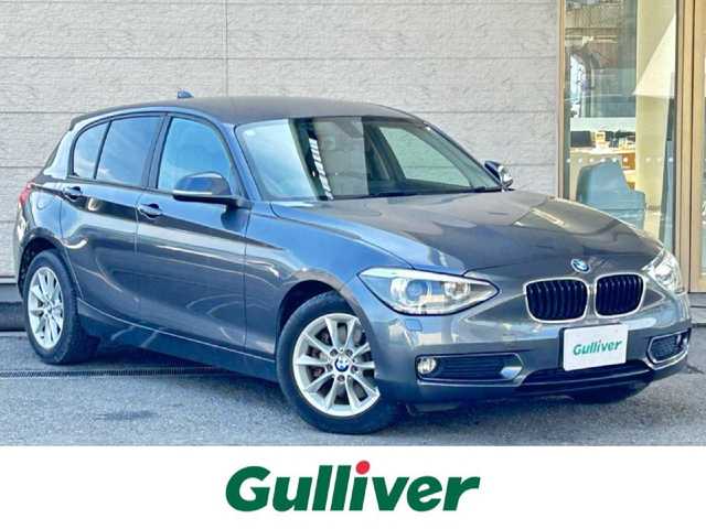 ＢＭＷ １１６ｉ スタイル 兵庫県 2015(平27)年 11.2万km グレー 純正ナビ/(CD/DVD/BT/USB/AUX)/バックカメラ/ETC/後方コーナーセンサー/MTモード付AT/スマートキー/社外フロアマット/純正アルミ16インチ