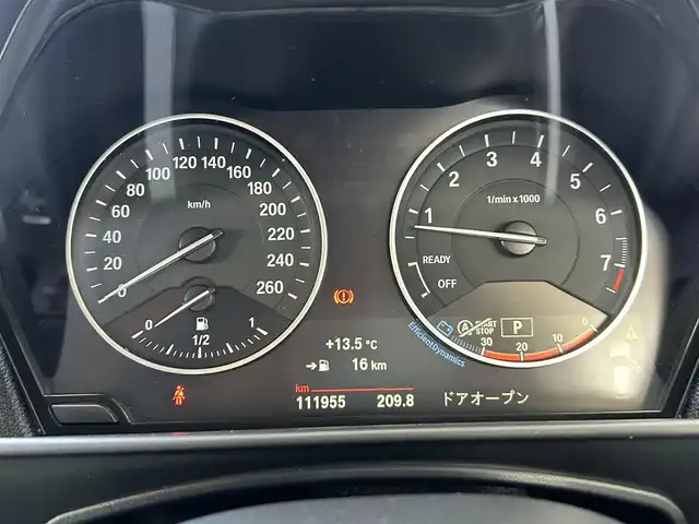 ＢＭＷ １１６ｉ スタイル 兵庫県 2015(平27)年 11.2万km グレー 純正ナビ/(CD/DVD/BT/USB/AUX)/バックカメラ/ETC/後方コーナーセンサー/MTモード付AT/スマートキー/社外フロアマット/純正アルミ16インチ