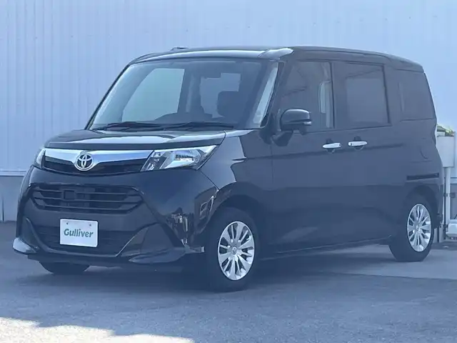 トヨタ タンク G 愛媛県 2018(平30)年 6.3万km ブラックマイカメタリック ワンオーナー/純正ナビ（Bluetooth/SD/CD/AUXワンセグTV)/ビルドインETC/両側パワースライドドア/クルーズコントロール/ハロゲンヘッドライト/オートライト/純正フロアマット/スペアキー1本/プッシュスタート/スマートキー/ABS/アイドリングストップ/横滑り防止装置/電動格納ミラー/取扱説明書/保証書