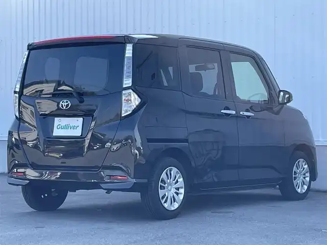 トヨタ タンク G 愛媛県 2018(平30)年 6.3万km ブラックマイカメタリック ワンオーナー/純正ナビ（Bluetooth/SD/CD/AUXワンセグTV)/ビルドインETC/両側パワースライドドア/クルーズコントロール/ハロゲンヘッドライト/オートライト/純正フロアマット/スペアキー1本/プッシュスタート/スマートキー/ABS/アイドリングストップ/横滑り防止装置/電動格納ミラー/取扱説明書/保証書