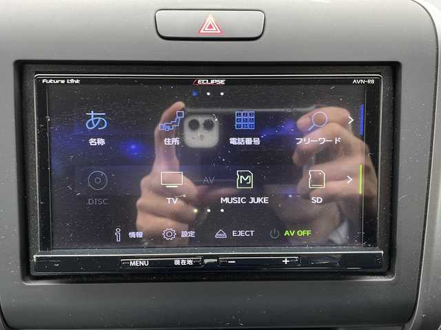 ホンダ フリード G ホンダセンシング 長野県 2018(平30)年 4.5万km ホワイトオーキッドパール エクリプスSDメモリナビ（AVN-R8）/FM・AM・DVD・CD・フルセグTV/Bluetooth Audio/バックカメラ/レーダークルーズコントロール/モデューロアエロ（F・S）/両側パワースライドドア/純正LEDヘッドライト/アイドリングストップ/プッシュスタート/ドアバイザー/スマートキー/オートライト/スペアキー/ETC