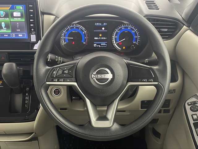日産 ルークス X 栃木県 2023(令5)年 0.7万km ブロッサムピンク 純正9型ナビ/　ＡｎｄｒｏｉｄＡｕｔｏ/ＡｐｐｌｅＣａｒＰｌａｙ/　HDMI/Bluetooth/USB/全周囲カメラ/衝突軽減ブレーキ/コーナーセンサー/片側パワースライドドア/ドライブレコーダー/LEDヘッドライト/ETC/純正フロアマット