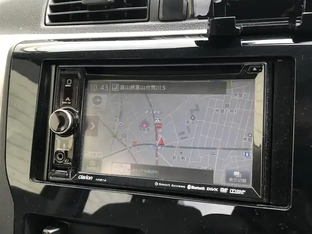 三菱 ｅＫワゴン E 富山県 2014(平26)年 4.5万km アメジストブラック スタッドレスタイヤ車載/社外ナビ/ワンセグTV/Bluetooth/リモコンキー/電動格納ミラー/ETC/ヘッドライトレベライザー/ベンチシート/ドアバイザー/パワーウインドウ/パワーステアリング