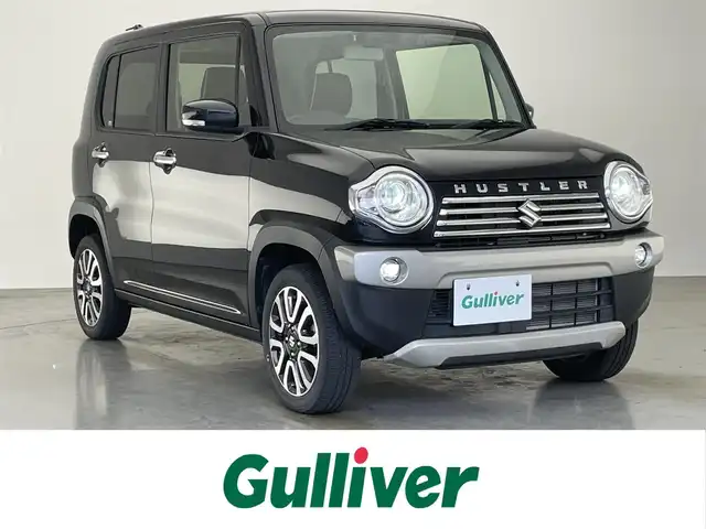 スズキ ハスラー J ターボ 愛知県 2020(令2)年 2万km ブルーイッシュブラックパール3 シートヒーター　ＩＣ付ターボ　禁煙車　衝突軽減　レーダーブレーキサポート　パドルシフト　アイドリングストップ　レーンキープ　オートライト　クルコン　電動格納ドアミラー　プッシュスタート　スマートキー