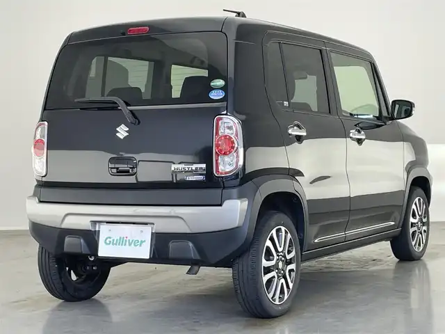 スズキ ハスラー J ターボ 愛知県 2020(令2)年 2万km ブルーイッシュブラックパール3 シートヒーター　ＩＣ付ターボ　禁煙車　衝突軽減　レーダーブレーキサポート　パドルシフト　アイドリングストップ　レーンキープ　オートライト　クルコン　電動格納ドアミラー　プッシュスタート　スマートキー