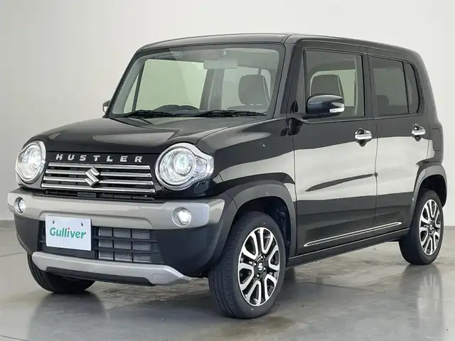 スズキ ハスラー J ターボ 愛知県 2020(令2)年 2万km ブルーイッシュブラックパール3 シートヒーター　ＩＣ付ターボ　禁煙車　衝突軽減　レーダーブレーキサポート　パドルシフト　アイドリングストップ　レーンキープ　オートライト　クルコン　電動格納ドアミラー　プッシュスタート　スマートキー