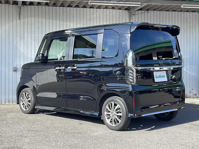 ホンダ Ｎ ＢＯＸ カスタム L 長野県 2022(令4)年 2.2万km クリスタルブラックパール 純正メモリナビ CD/USB/Bluetooth/バックカメラ/左側パワースライドドア/シートヒーター /クルーズコントロール/レーンキープアシスト/純正14インチアルミ/保証書・取説/ワンオーナー